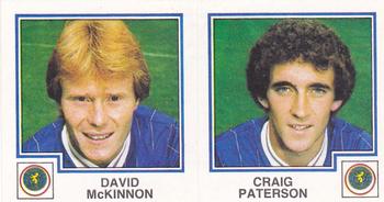 1982-83 Panini Football 83 (UK) #466 David MacKinnon / Craig Paterson Front
