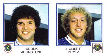 1982-83 Panini Football 83 (UK) #470 Derek Johnstone / Robert Prytz Front
