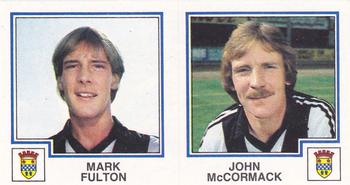 1982-83 Panini Football 83 (UK) #474 Mark Fulton / John McCormack Front