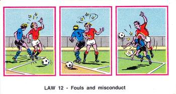1982-83 Panini Football 83 (UK) #507 Fouls & Misconduct Front