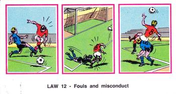 1982-83 Panini Football 83 (UK) #508 Fouls & Misconduct Front