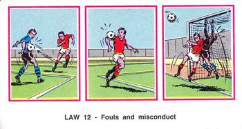 1982-83 Panini Football 83 (UK) #509 Fouls & Misconduct Front