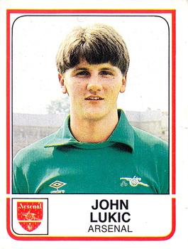 1983-84 Panini Football 84 (UK) #8 John Lukic Front