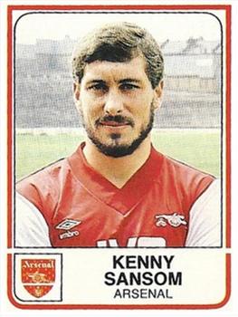 1983-84 Panini Football 84 (UK) #10 Kenny Sansom Front