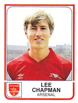 1983-84 Panini Football 84 (UK) #19 Lee Chapman Front