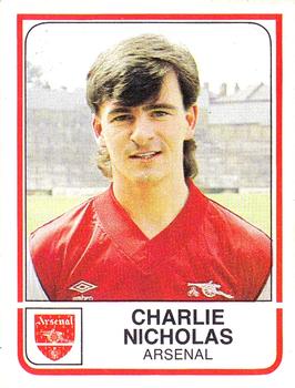 1983-84 Panini Football 84 (UK) #21 Charlie Nicholas Front