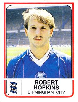 1983-84 Panini Football 84 (UK) #50 Robert Hopkins Front
