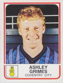 1983-84 Panini Football 84 (UK) #60 Ashley Grimes Front