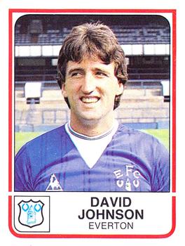 1984 Panini Football UK #83 David Johnson Front
