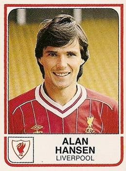 1983-84 Panini Football 84 (UK) #121 Alan Hansen Front