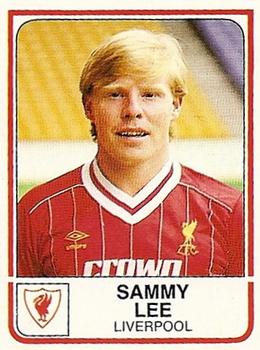 1983-84 Panini Football 84 (UK) #128 Sammy Lee Front