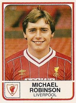 1983-84 Panini Football 84 (UK) #132 Michael Robinson Front