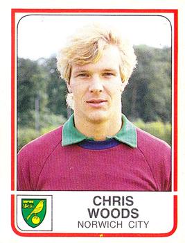 1983-84 Panini Football 84 (UK) #168 Chris Woods Front