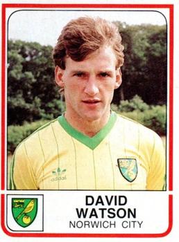 1983-84 Panini Football 84 (UK) #173 David Watson Front