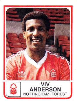 1983-84 Panini Football 84 (UK) #185 Viv Anderson Front