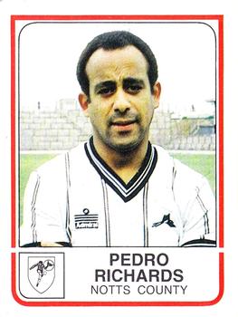 1983-84 Panini Football 84 (UK) #203 Pedro Richards Front