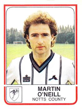 1983-84 Panini Football 84 (UK) #205 Martin O'Neill Front
