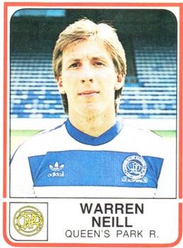 1983-84 Panini Football 84 (UK) #220 Warren Neill Front