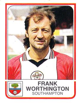 1983-84 Panini Football 84 (UK) #245 Frank Worthington Front