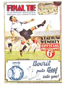 1983-84 Panini Football 84 (UK) #247 Newcastle United v Arsenal 1932 Front