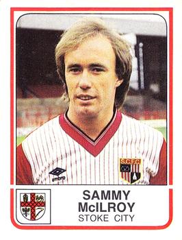 1983-84 Panini Football 84 (UK) #274 Sammy Mcllroy Front
