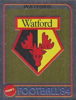 1983-84 Panini Football 84 (UK) #312 Badge Front