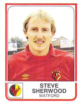 1983-84 Panini Football 84 (UK) #314 Steve Sherwood Front