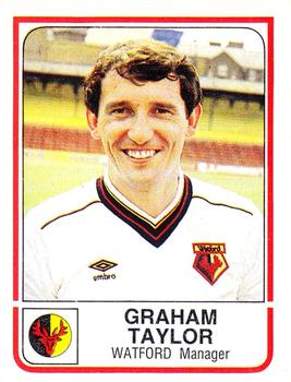 1983-84 Panini Football 84 (UK) #320 Graham Taylor Front