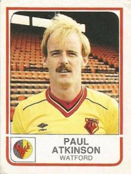 1983-84 Panini Football 84 (UK) #322 Paul Atkinson Front