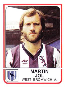1983-84 Panini Football 84 (UK) #335 Martin Jol Front