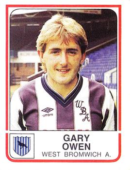 1983-84 Panini Football 84 (UK) #337 Gary Owen Front