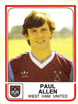 1983-84 Panini Football 84 (UK) #355 Paul Allen Front