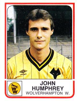 1983-84 Panini Football 84 (UK) #364 John Humphrey Front