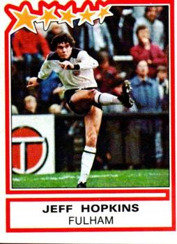 1983-84 Panini Football 84 (UK) #388 Jeff Hopkins Front