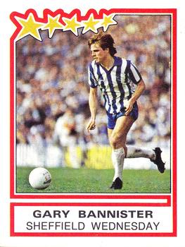 1983-84 Panini Football 84 (UK) #395 Gary Bannister Front