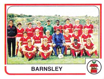 1983-84 Panini Football 84 (UK) #397 Barnsley Team Photo Front