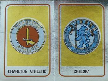1983-84 Panini Football 84 (UK) #405 Charlton Athletic / Chelsea Badge Front