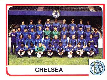 1983-84 Panini Football 84 (UK) #407 Chelsea Team Photo Front