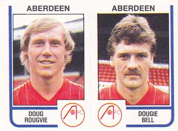 1983-84 Panini Football 84 (UK) #441 Doug Rougvie / Dougie Bell Front