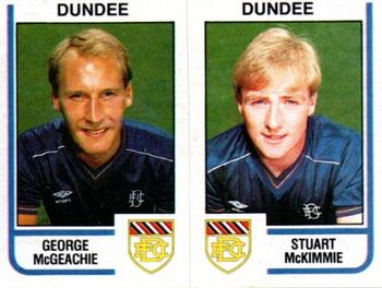 1983-84 Panini Football 84 (UK) #459 George McGeachie / Stuart McKimmie Front