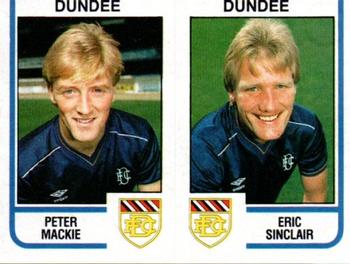 1983-84 Panini Football 84 (UK) #462 Peter Mackie / Eric Sinclair Front
