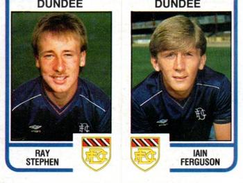 1983-84 Panini Football 84 (UK) #463 Ray Stephen / Iain Ferguson Front