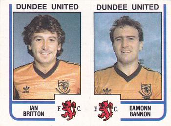 1983-84 Panini Football 84 (UK) #470 Ian Britton / Eamonn Bannon Front