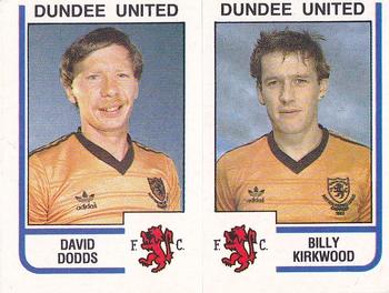 1983-84 Panini Football 84 (UK) #471 David Dodds / Billy Kirkwood Front