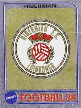 1983-84 Panini Football 84 (UK) #482 Hibernian Club Badge Front