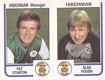 1983-84 Panini Football 84 (UK) #484 Pat Stanton / Alan Rough Front