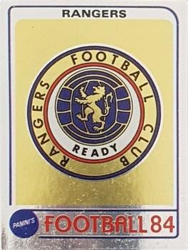 1983-84 Panini Football 84 (UK) #500 Rangers Club Badge Front