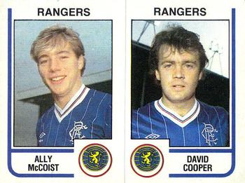 1983-84 Panini Football 84 (UK) #507 Ally McCoist / David Cooper Front