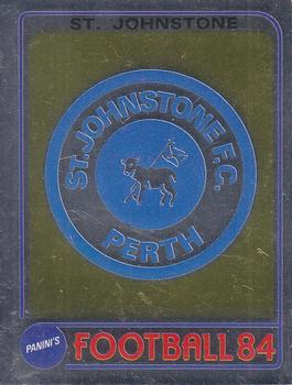 1983-84 Panini Football 84 (UK) #510 St. Johnstone Club Badge Front