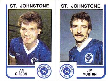 1983-84 Panini Football 84 (UK) #516 Ian Gibson / Jim Morton Front